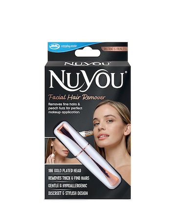 NuYou Facial Hair Remover Pearl White