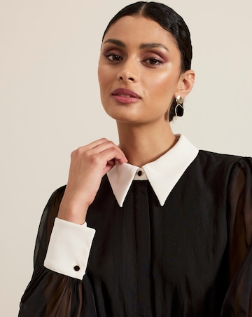 Phase Eight Nerissa Collar Shirt Jumpsuit