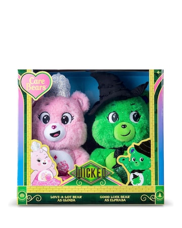 Care Bears x Wicked 30cm Plush 2-Pack Boxed Set