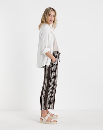 Printed Wide Leg Culotte