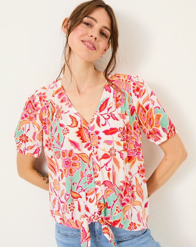 FatFace Savannah Wrap Blouse