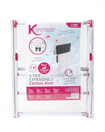 Kleeneze 3 Tier Expandable Clothes Airer
