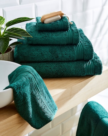 Egyptian Cotton 600gsm Towel Forest Green