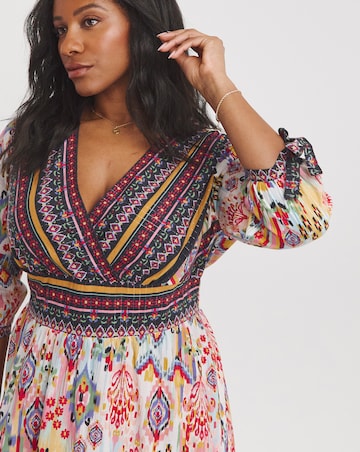 Joe Browns Joy Of Summer Lurex Cotton Maxi Dress