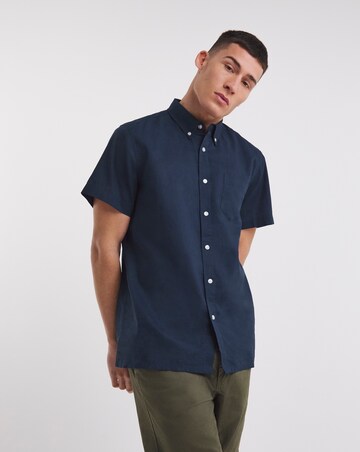 Short Sleeve Linen Shirt