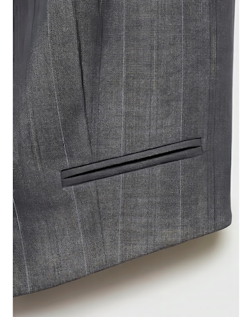 Mango Tauro Pinstripe Vest