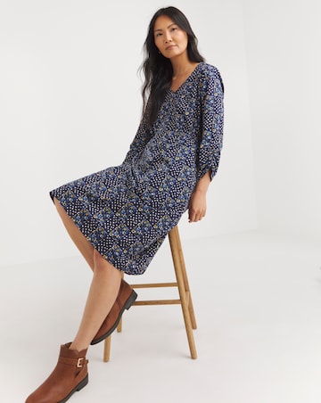 Julipa Button Shoulder Dress