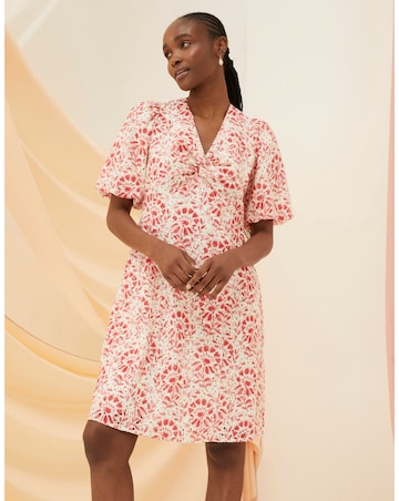 FatFace Floral Tile Mini Dress