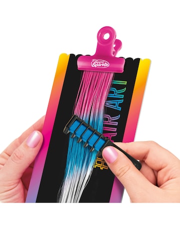 Shimmer N Sparkle Colour FX Hair Extensions Studio