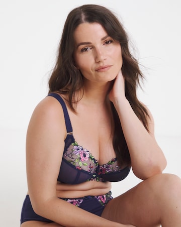 Elomi Himari Plunge Wired Bra Midnight