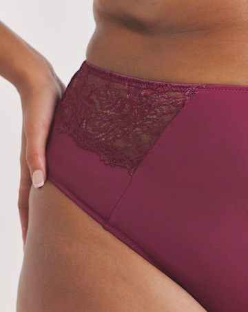 Pretty Secrets (2 Pack) New Ella Full Knickers Fig/Cherry