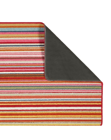 My Mat Candy Multi Stripe Washable Runner