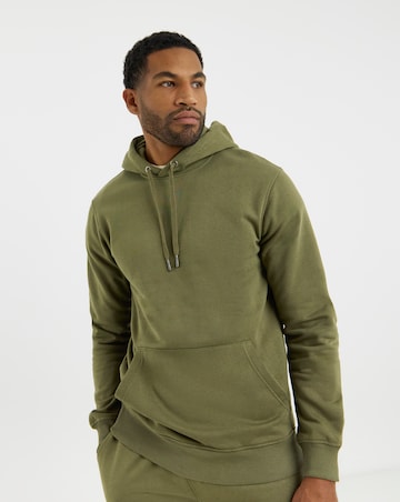 Overhead Hoodie Long - Khaki