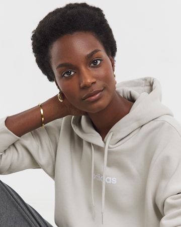 adidas Linear Logo Fleece Hoodie