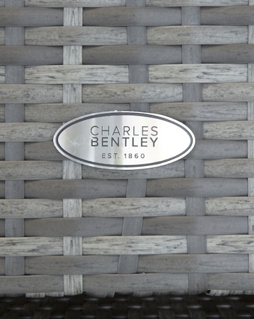 Charles Bentley 3 Piece Stacking Rattan Bistro Set