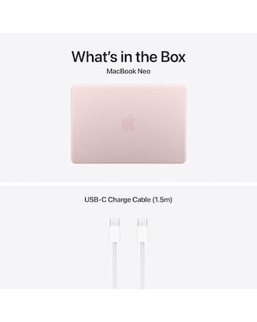 Apple MacBook Neo (A18, 2026) 13in 6-core CPU 5-core GPU 8GB 512GB - Blush