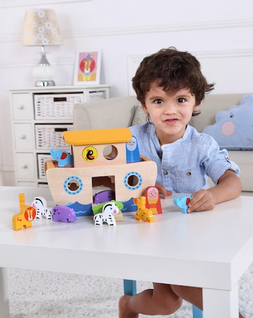 Tooky Toy Wooden Noah's Ark