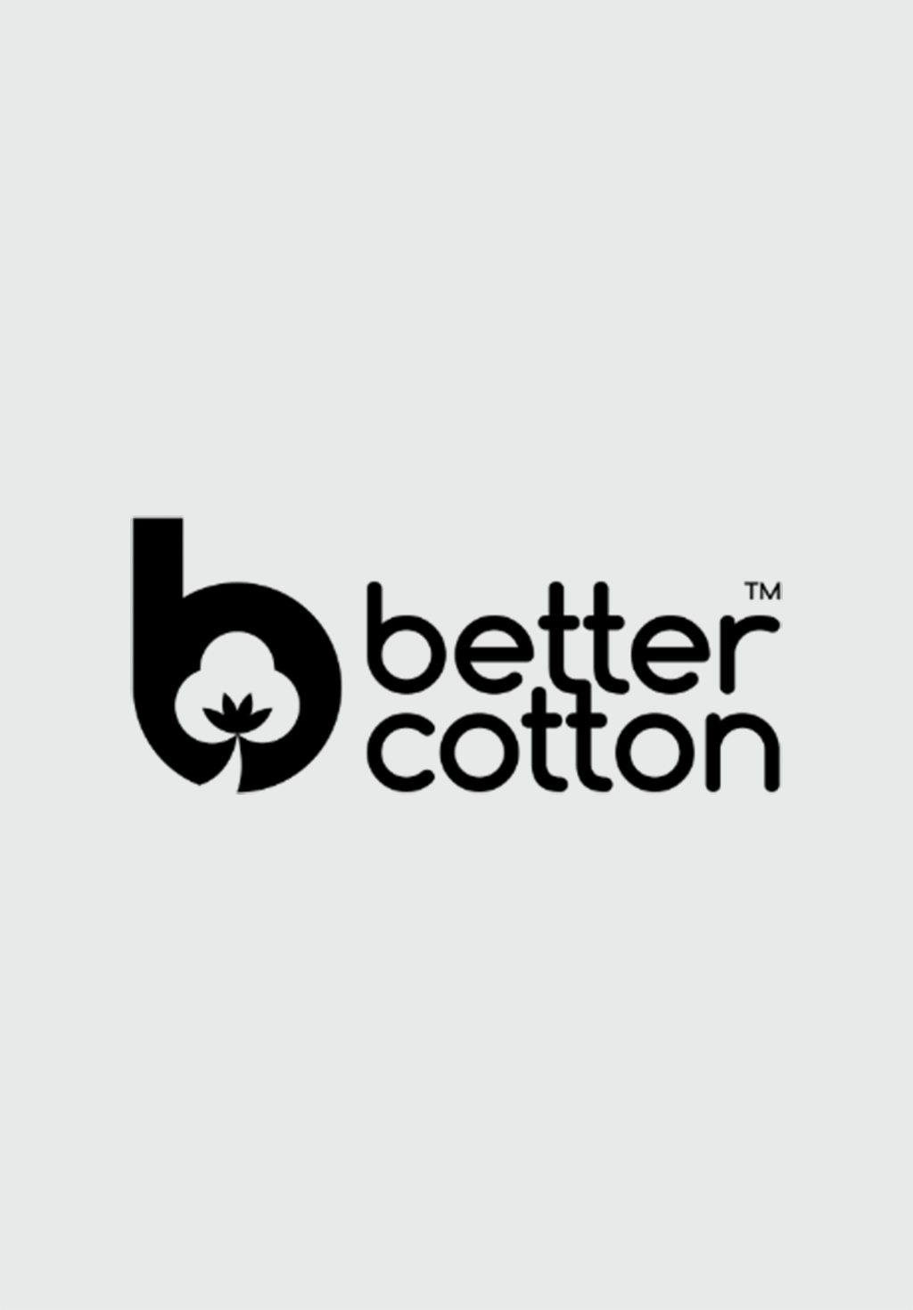 Better Cotton logo on grey background