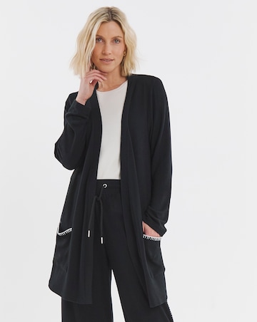 Soft Touch Stitch Detail Cardigain