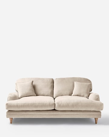 Azra Chenille 3 Seater Sofa