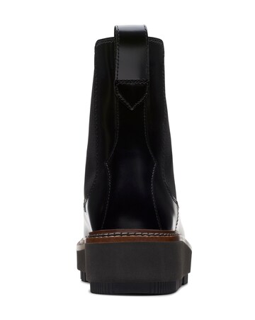 Clarks Orianna Suede Wedge Boots D Fit