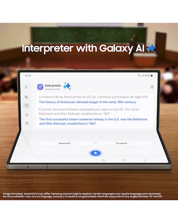 Samsung Galaxy Z Fold6 256GB 5G - Silver Shadow - Galaxy AI