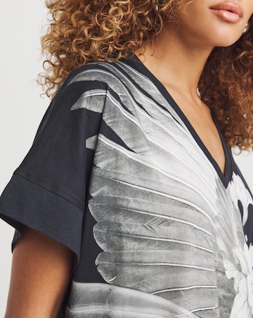 Religion Aviate Floral V-Neck Dress