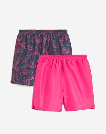 Pack of 2 Flamingo Swim Short