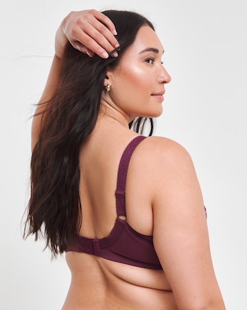 Goddess Kayla Full Cup Wired Bra Plum Rose