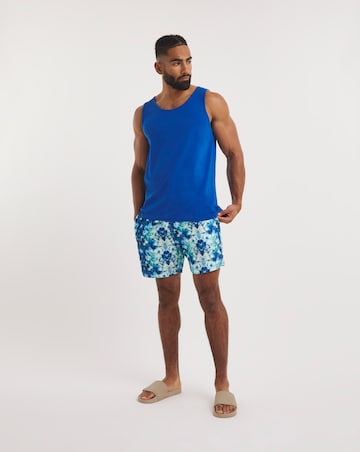 Tie Dye Printed Swim Short