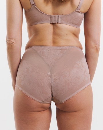 Triumph Wild Rose Sensation Maxi Knicker Choc Mousse
