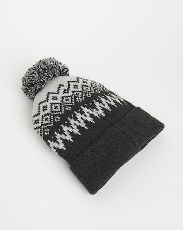 Fairisle Bobble Hat