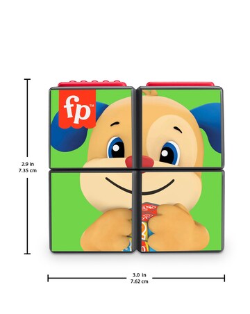 Fisher-Price Laugh & Learn Puppy's Activity Cube Learning Toy