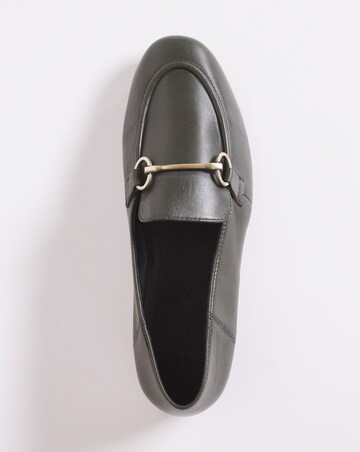 Leather Bar Loafer - Wide Fit (E)
