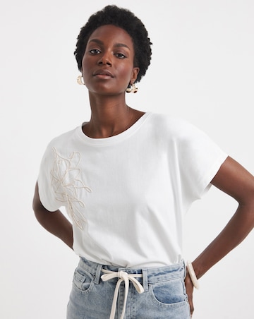 Cornelli Placement T-Shirt