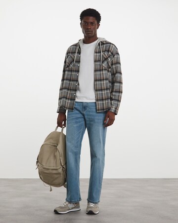 Light Stonewash Loose Fit Stretch Jeans