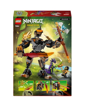 LEGO NINJAGO Cole's Mission Mech & Dragon Zane