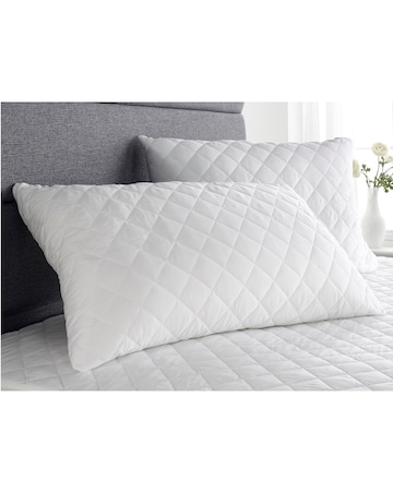Anti-Bacterial Pack of 2 Pillow Protectors