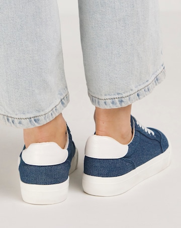 Millie Classic Lace Up Trainers Extra Wide EEE Fit