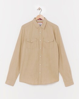 Joe Browns Loving Life Linen Blend Shirt Long Length