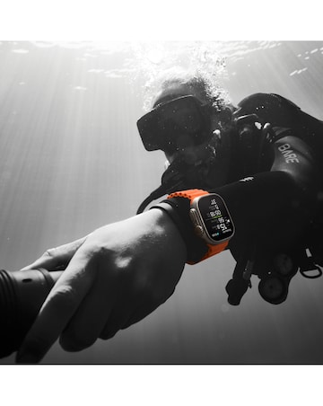 Apple Watch Ultra 2 Cellular 49mm Titanium Case with Indigo Alpine Loop - Large