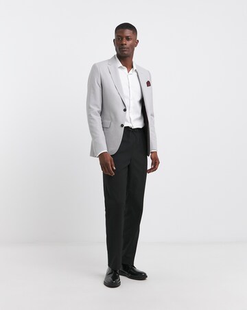 Stone Regular Fit Linen Blazer