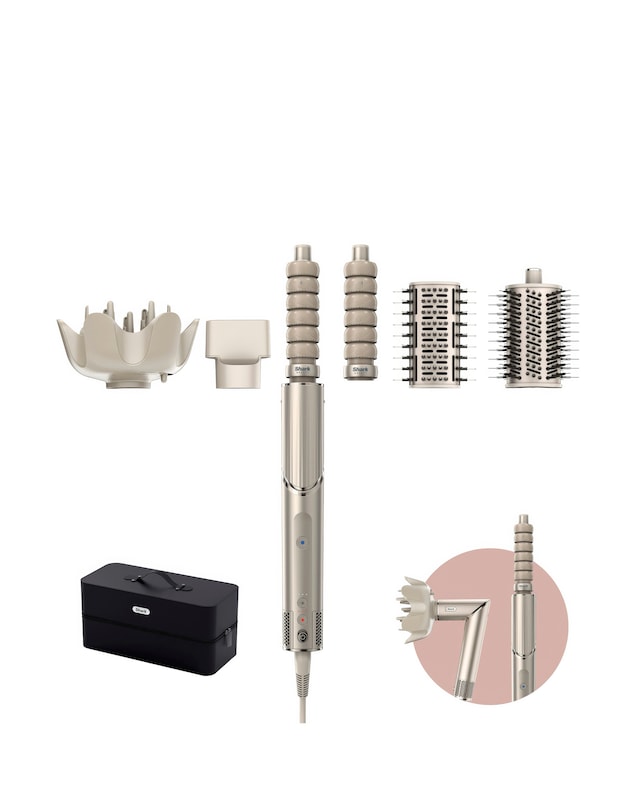 Shark FlexStyle 5-in-1 Air Styler & Hair Dryer with Storage Case - Stone
