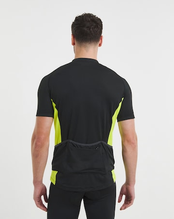 Short Sleeve Cycling Zip Up