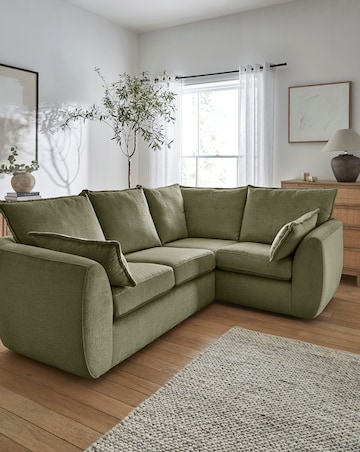 Finch Chenille Right Hand Corner Sofa