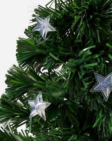 3ft Fibre Optic Christmas Tree with Stars