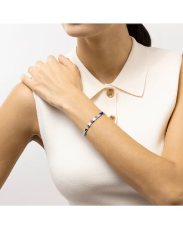 Radley 18ct Gold Plated Semi Precious Stone Friendship Bracelet