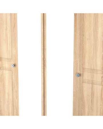 Richmond Ready Assembled 4 Door Wardrobe