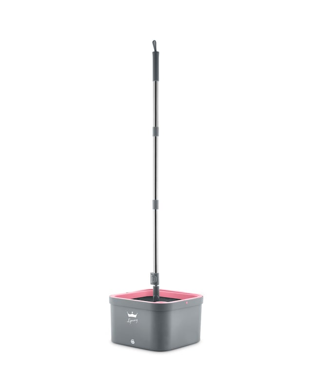 Swan SWFC1002QOCN Lynsey Queen Of Clean Turbo Spin Mop and Bucket