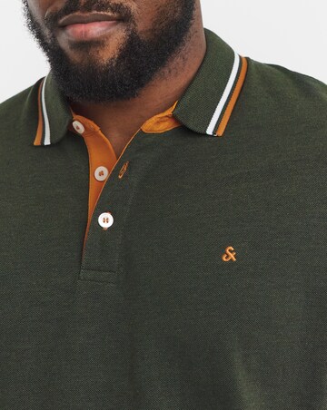 Jack & Jones Premium Paulos Tipped Polo - Green